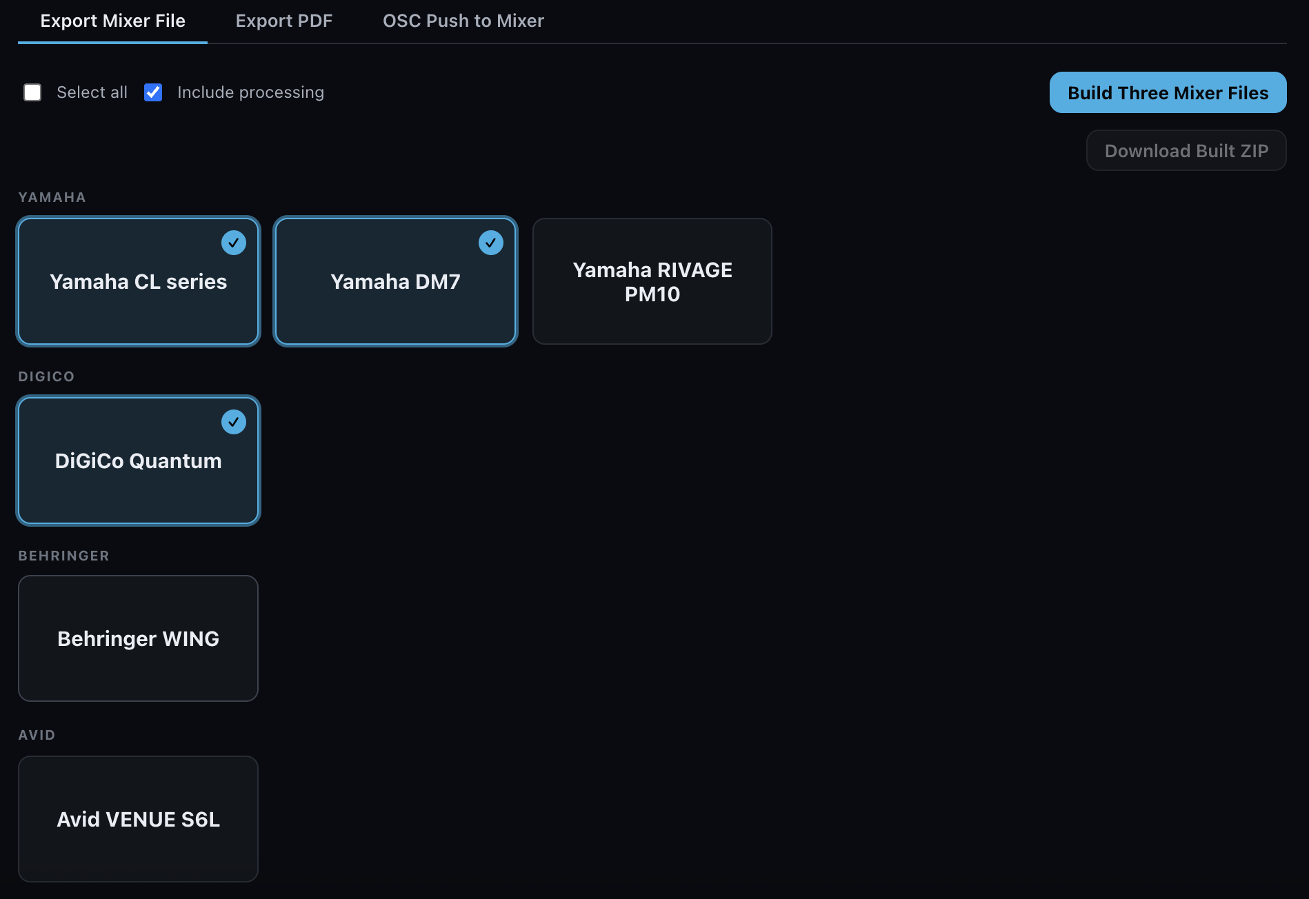 1. Mixer File